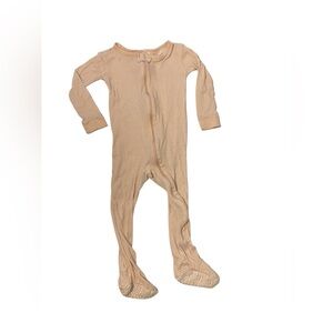 Baby Infant Toddlers’ Gerber Footed Long Sleeve zip Up striped pajamas